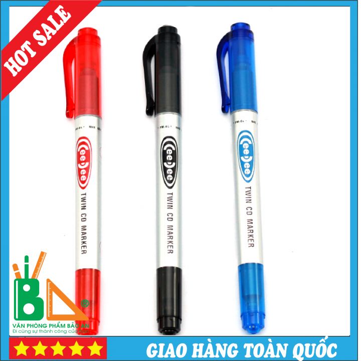 COMBO 2 Bút Ghi CD Thiên Long PM-04 CeeDee ,bút dạ kính