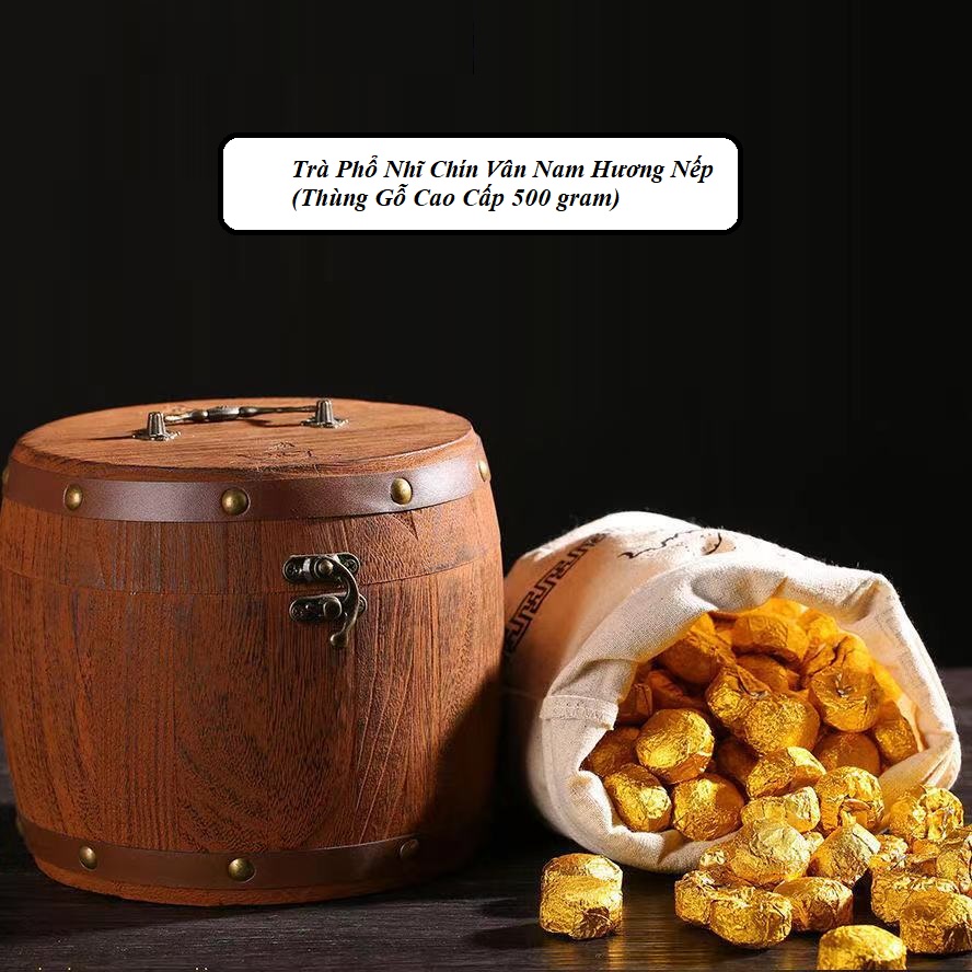 Trà phổ nhĩ chín vân nam hương nếp