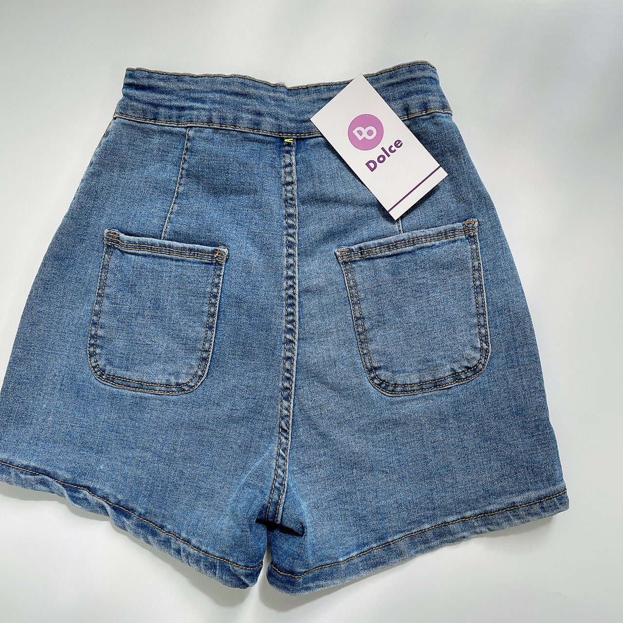 Quần short jean nữ phong cách Uzzlang Hàn - Dolce