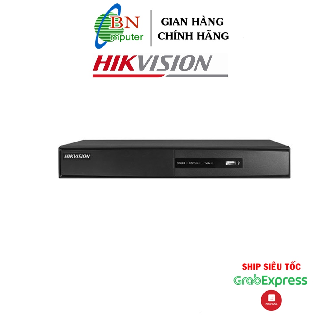Đầu ghi 4 kênh Hikvision DS 7204 HQHI-K1 2.0MP