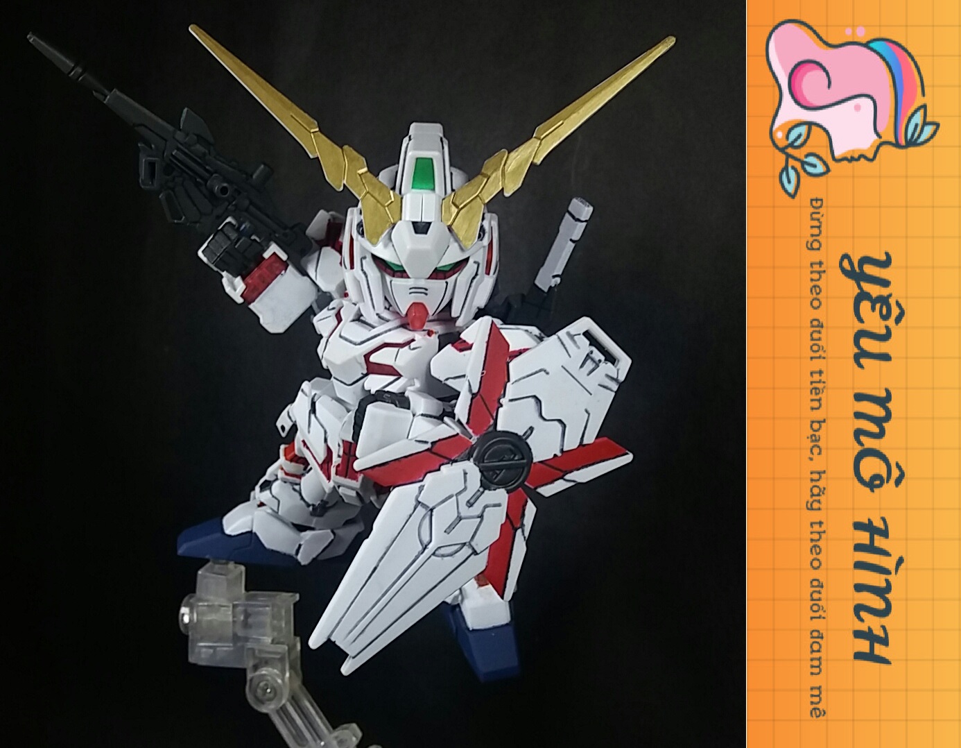 Gundam SD Unicorn RX-O Daban