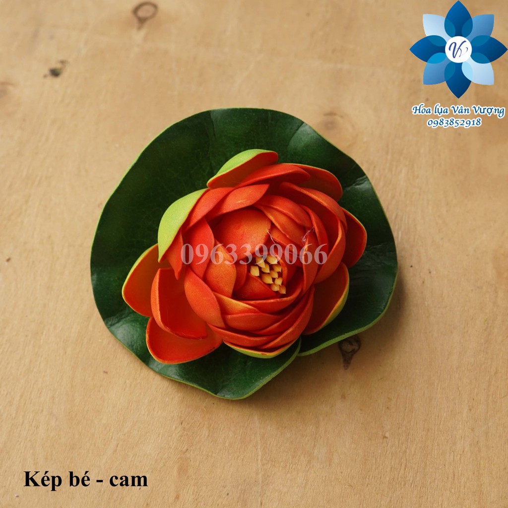 Hoa Giả 🌺FREESHIP🌺 Hoa Sen Thả Nước 10cm