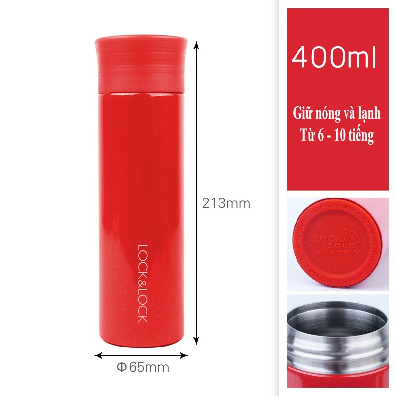Bình giữ nhiệt L&L Fruit 400ml (Đỏ)