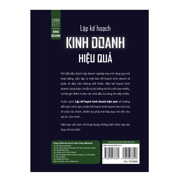 Lập kế hoạch kinh doanh hiệu quả