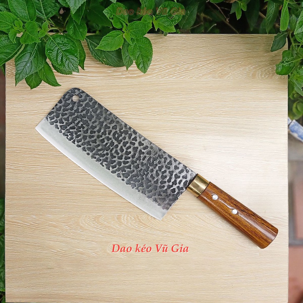 Bộ dao 9 món nhà bếp thép nhíp ô tô