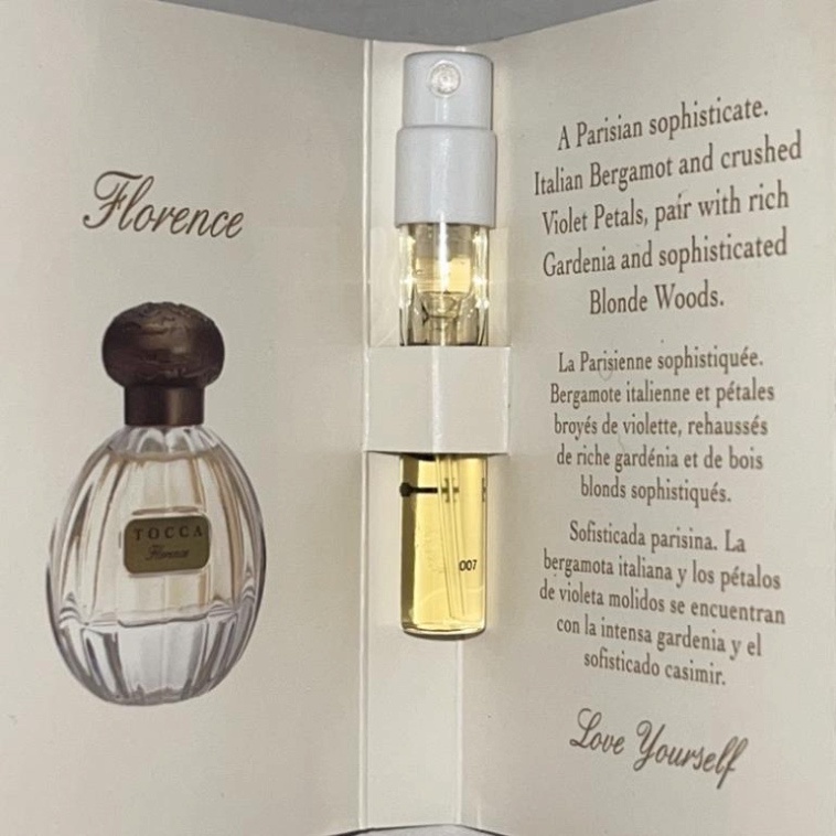 [CÓ BILL US] Vial Sample mẫu thử nước hoa Tocca Florence EDP 1.5ml