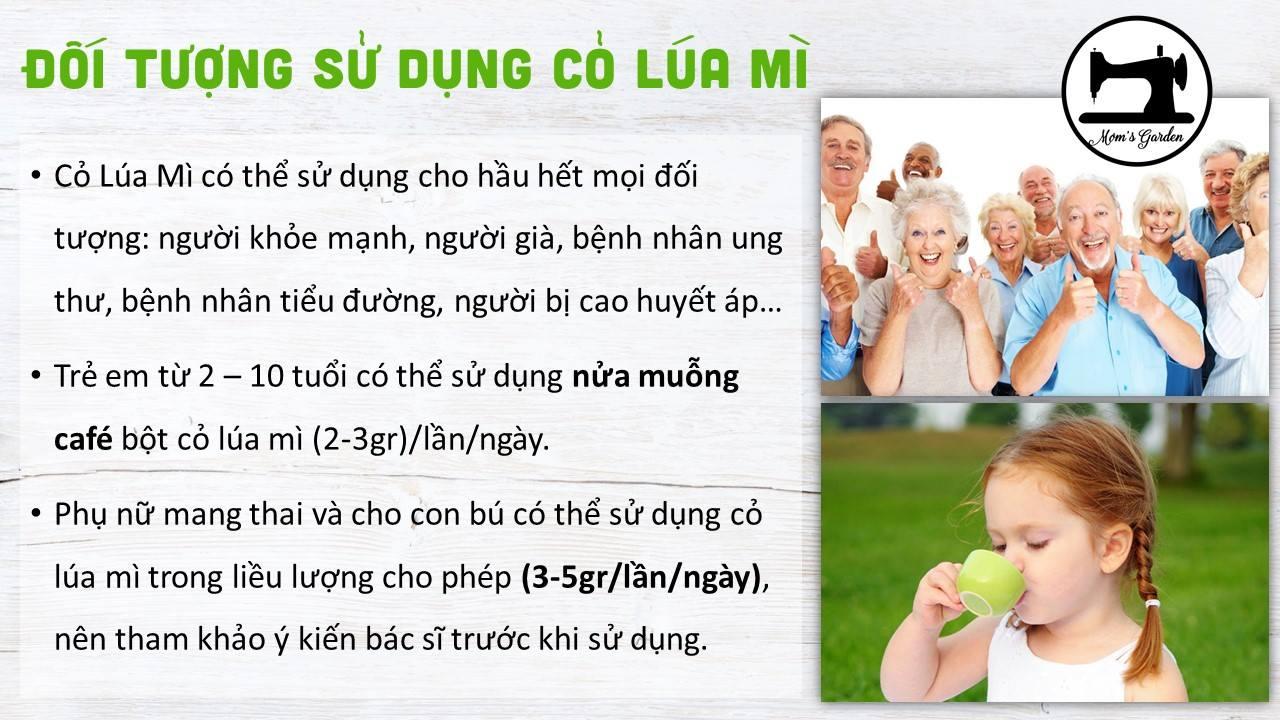 Bột cỏ lúa mì khu vườn của mẹ