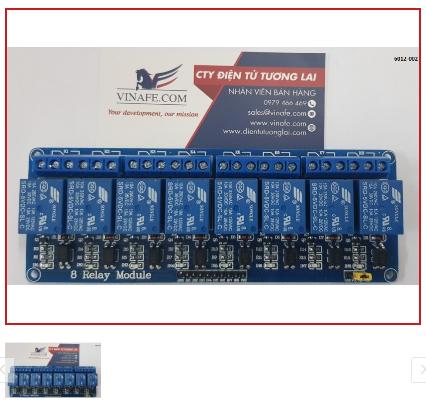 Module RELAY 5V-10A 8 Kênh Âm Kích