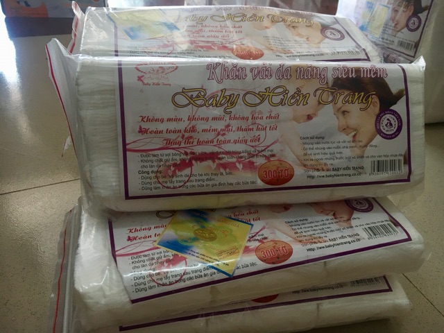 Khăn giấy khô đa năng Hiền Trang  (300gr)