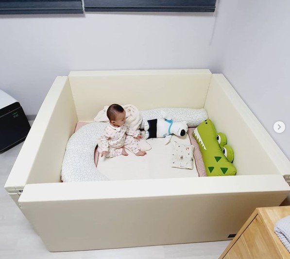 Giường Ngủ Cho Bé BonitaBeBe Bumper Bed High 160*140*h60cm Đa Năng - Nhập Khẩu Chính Hãng HQ