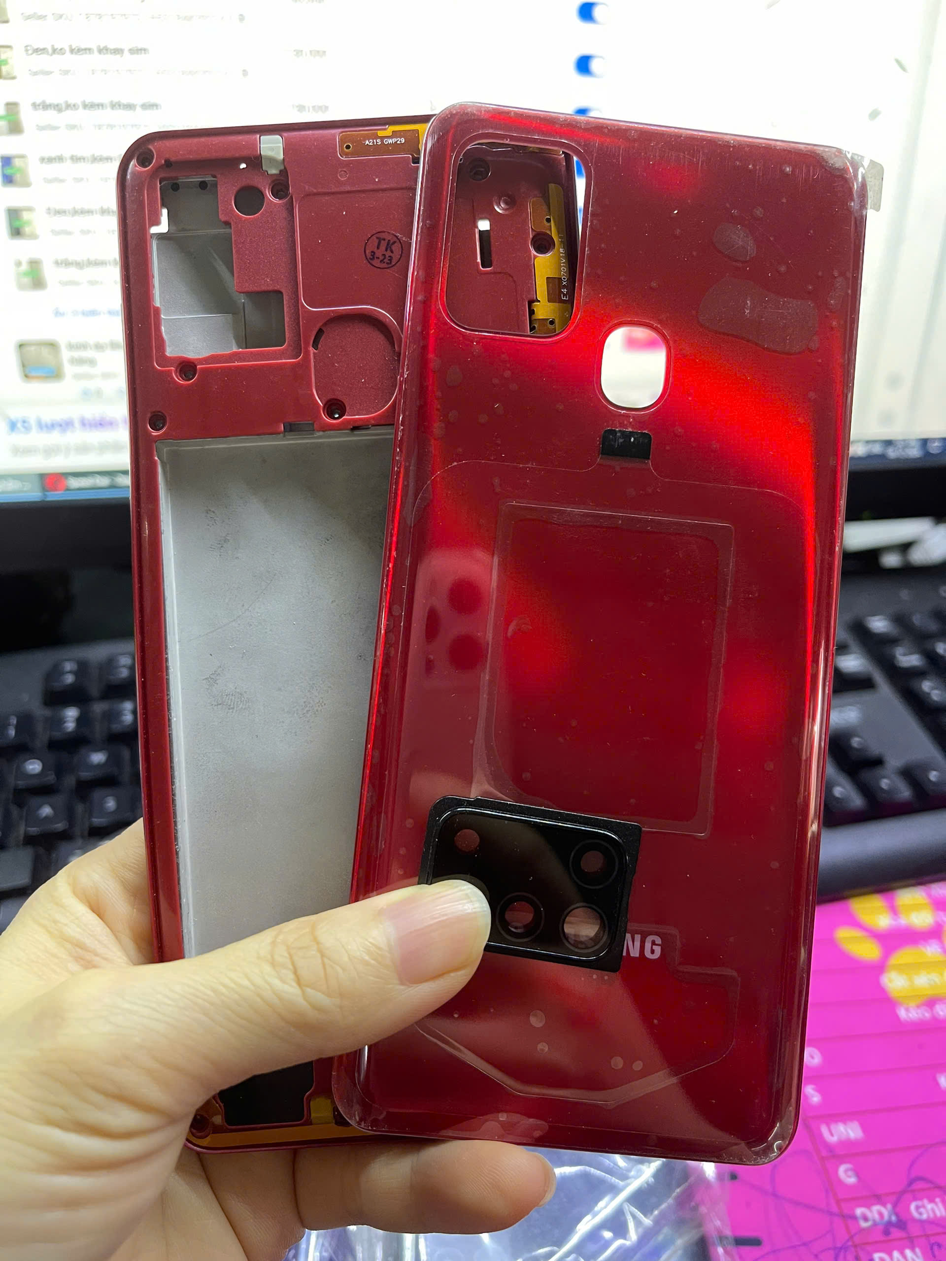 bộ vỏ Sam sung A21S /P in điện thoại  A21s/Pin điện thoại Sam Sung A13 (4G-5G)/ A14-5G/ A12/ A21s.lắp chung
