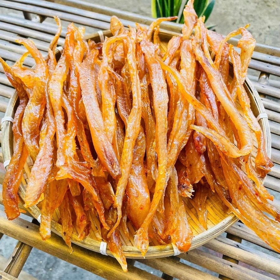 KHÔ CÁ LÓC SỢI PHI LÊ( KHÔNG XƯƠNG ƯỚP VỊ NGON)- LÀNG CÁ NAM BỘ( 1KG, 200GR)
