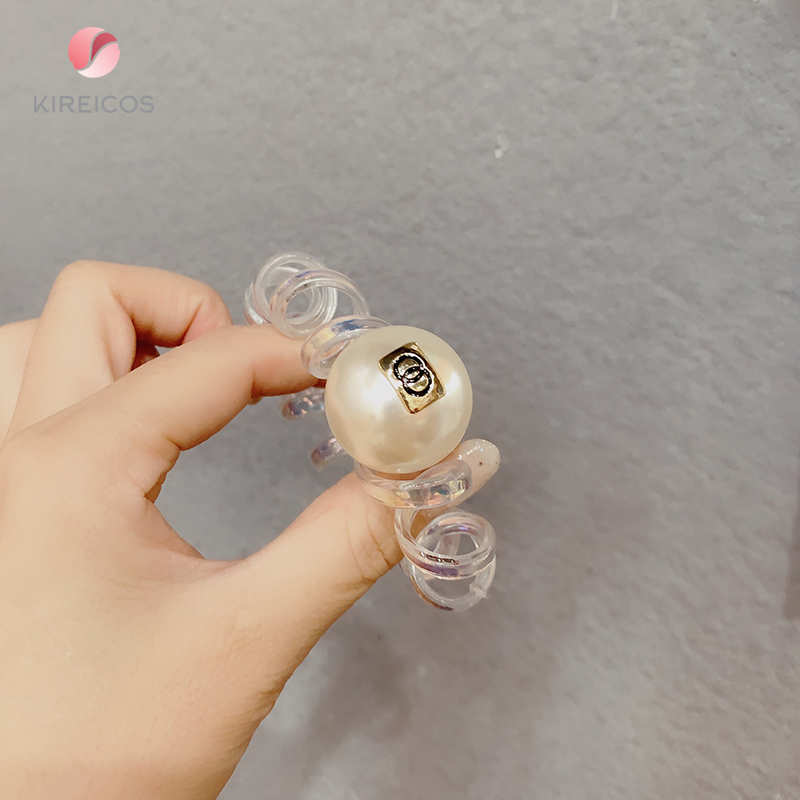 [HCM]1 Cột Tóc Dây Điện Sa Cừ Đính Châu Cao Cấp - kireicos