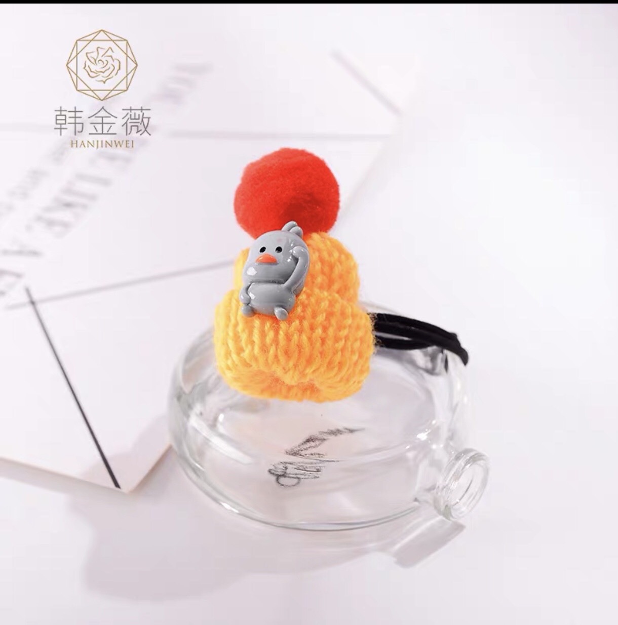 Dây Cột Tóc Mũ Len Siêu Xinh - phukienteen