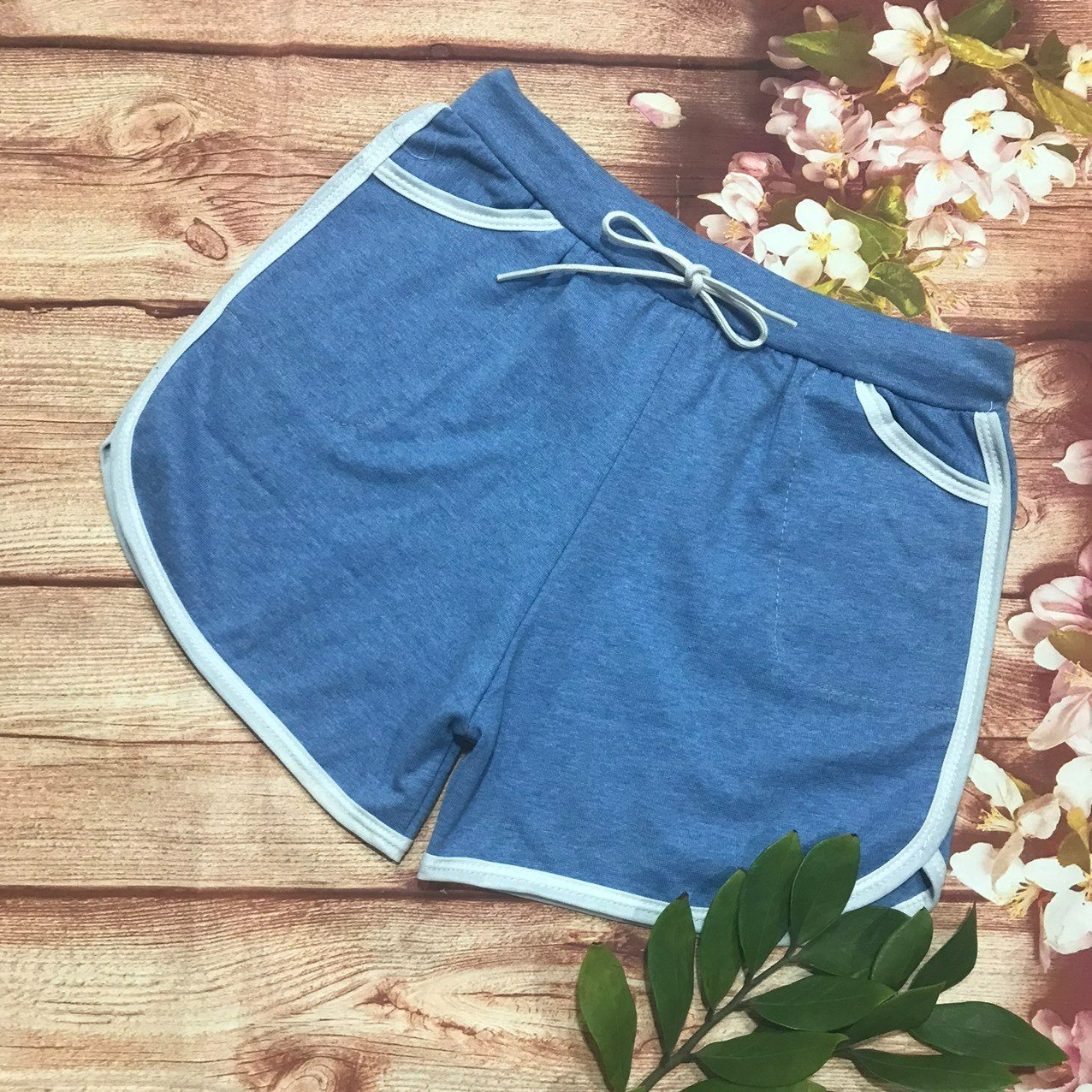Quần đùi nữ Lưng Thun Màu Trơn cotton co giãn 4 chiều