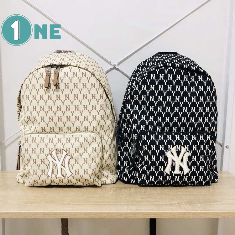 Balo MLB NY Tiêu Chuẩn Hàn Quốc  Cao Cấp Full Tag