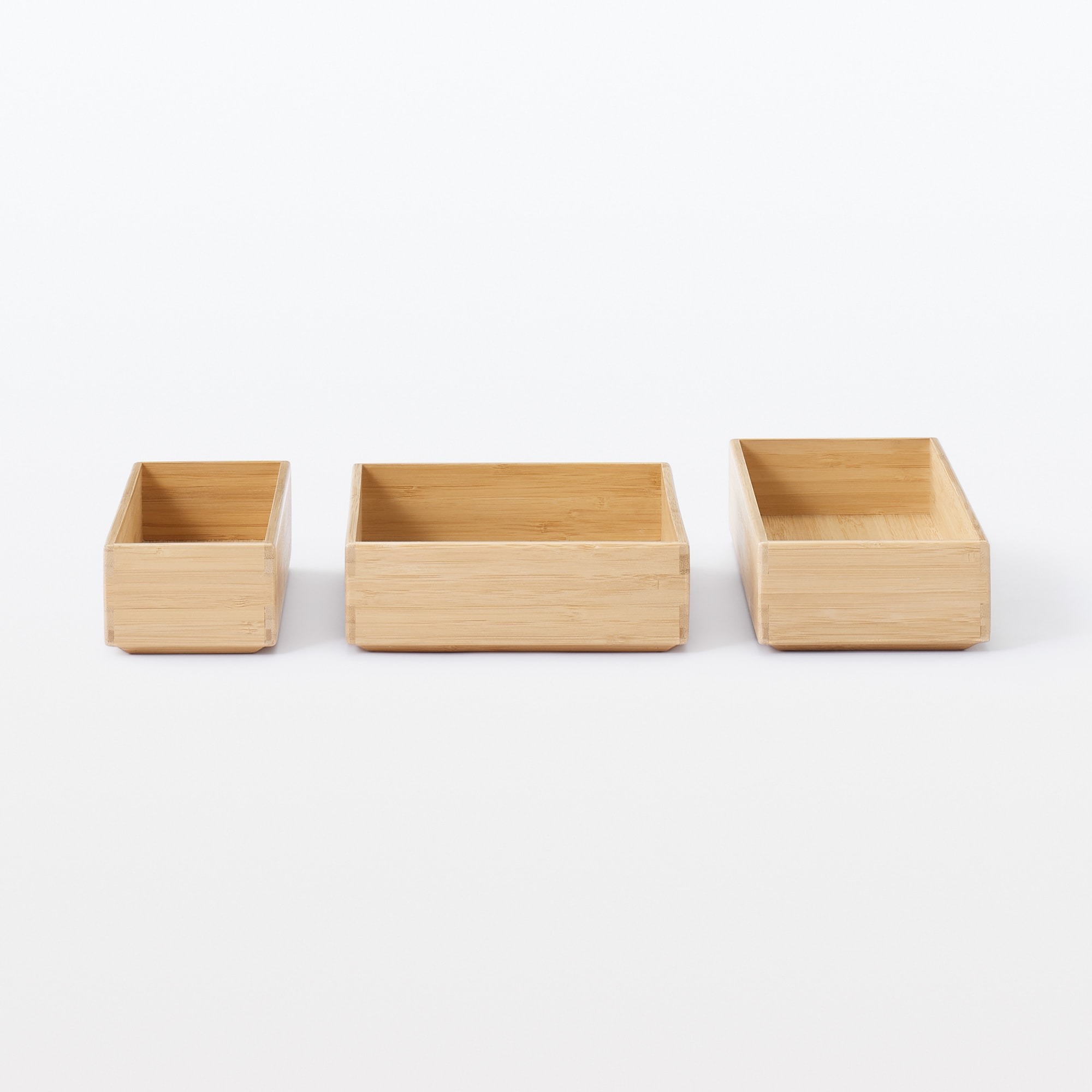 MUJI Hộp đựng bằng tre size