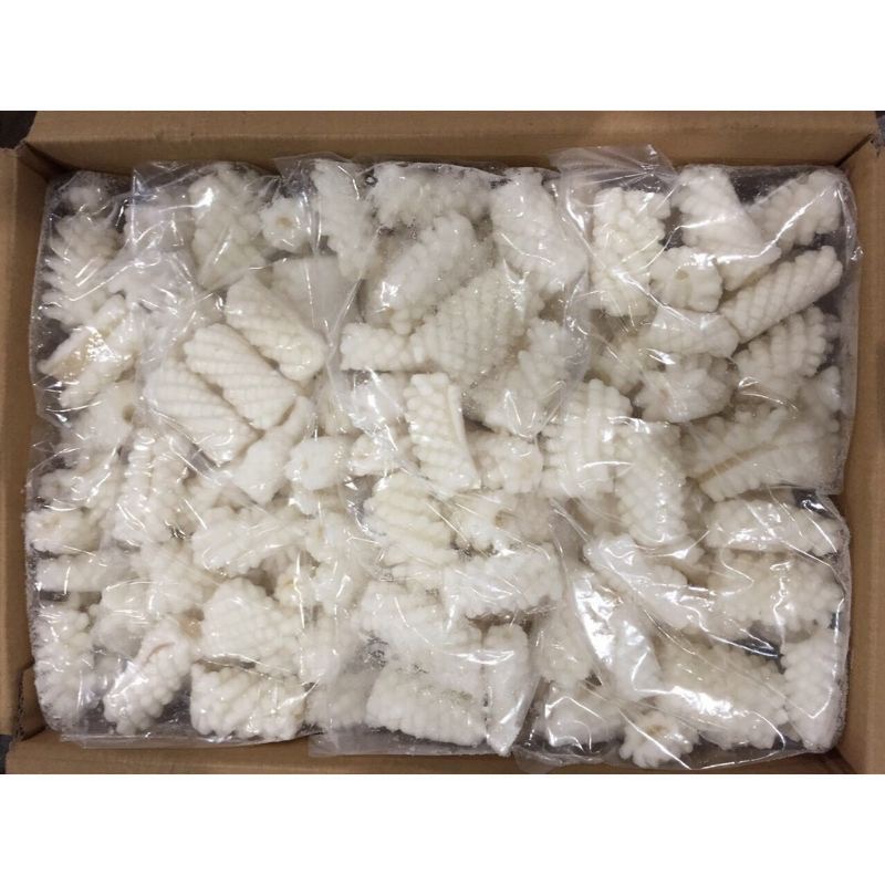 Cut Flower Squid 500Gr Cotton Squid (Delivery in Ho Chi Minh City)