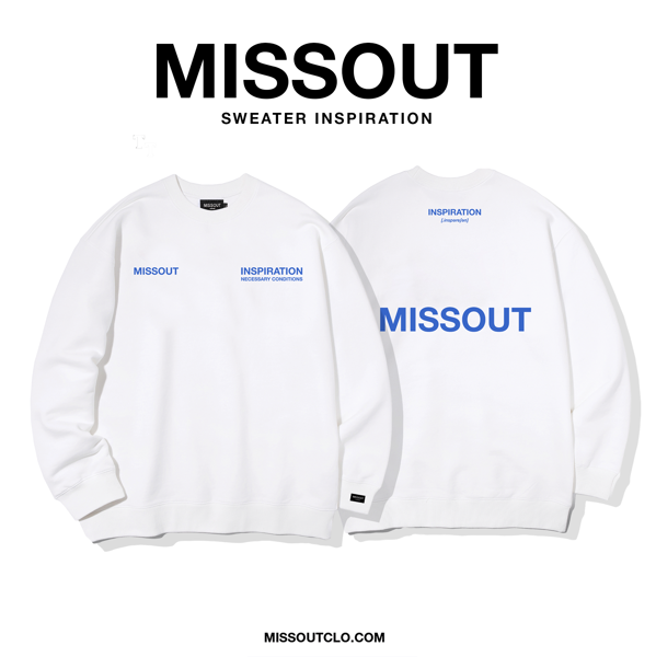 [HCM]Áo Sweater MISSOUT Basic Xịn Sò