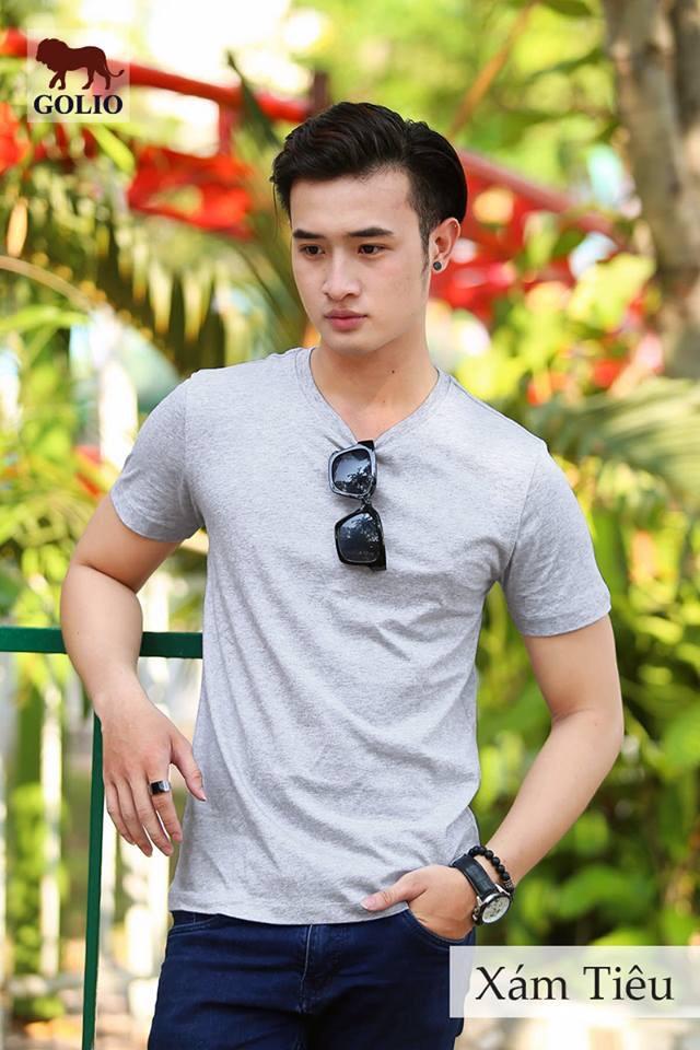 [HCM]Áo thun nam body cổ tròn