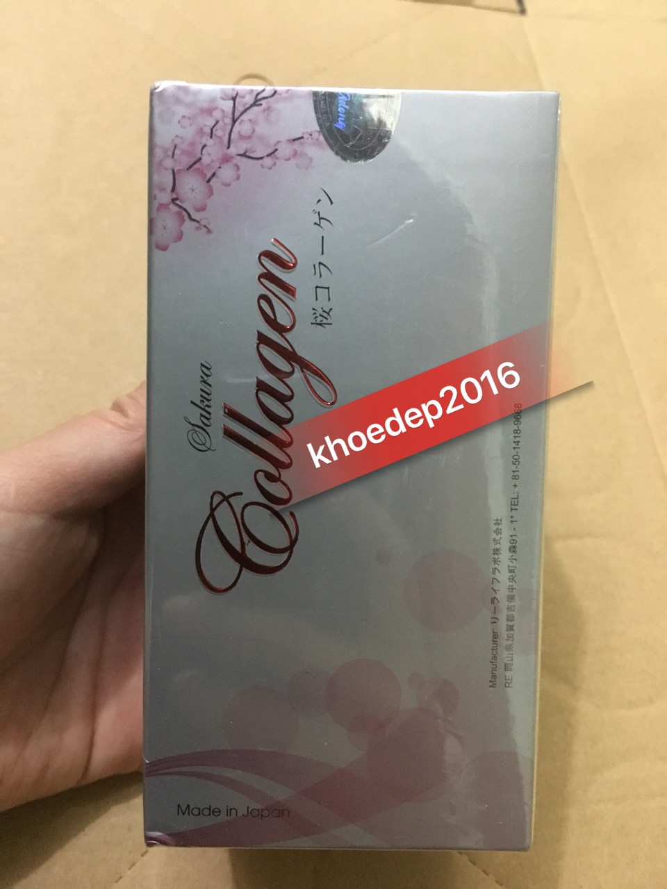 Viên uống đẹp da Collagen Sakura 120v