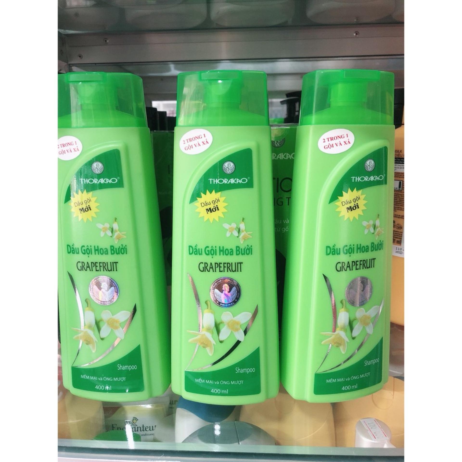 Dầu Gội Và Xả Thorakao Hoa Bưởi 400ml