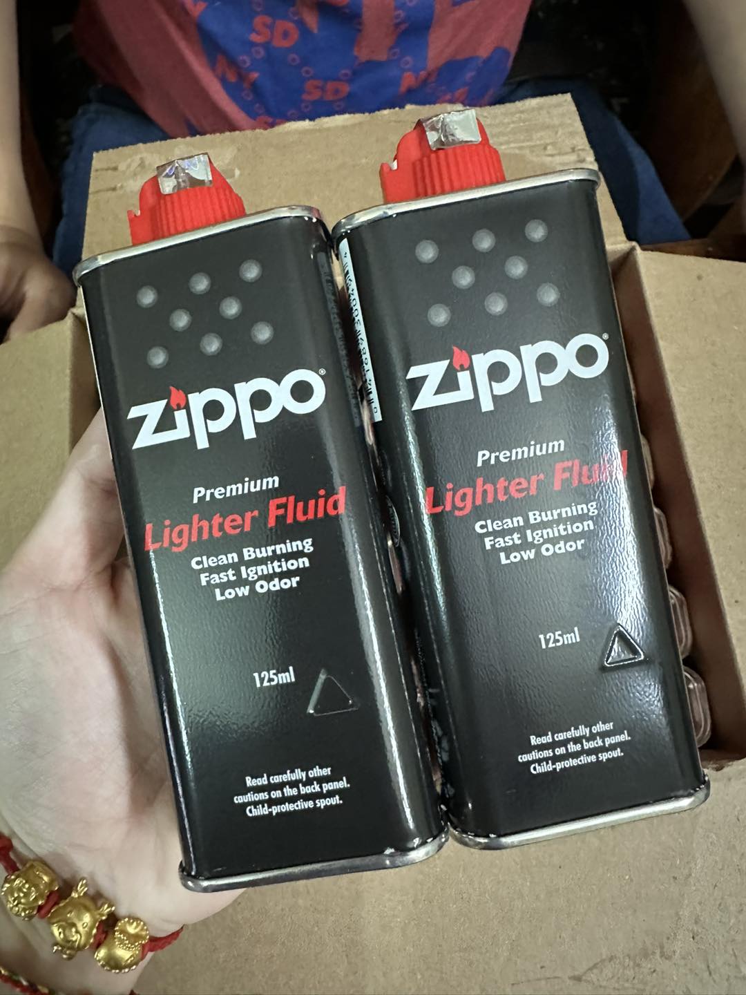 Combo phụ kiện 2 xăng zippo chính hãng