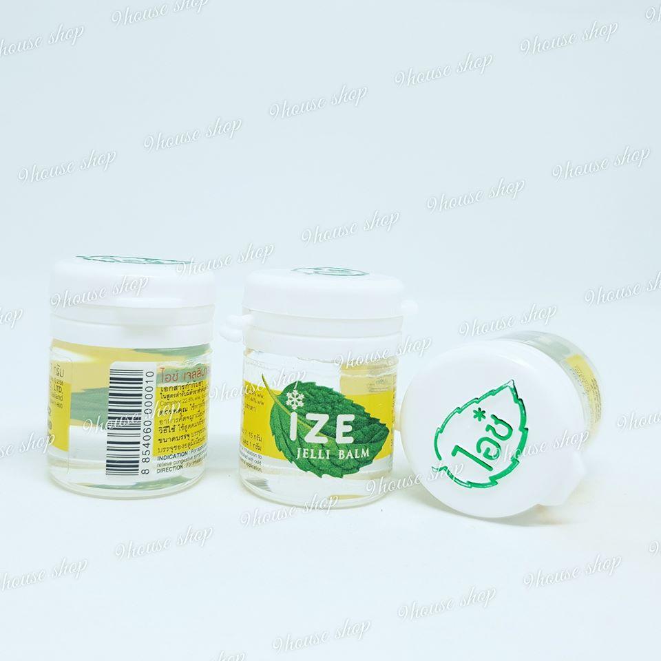 01 Dầu Bạc Hà IZE JELLI BALM 7gram Thái Lan
