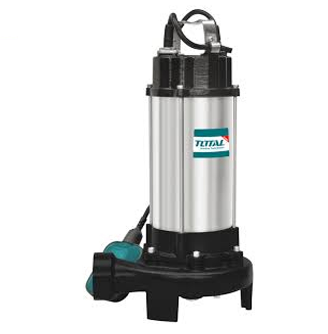 Máy bơm chìm nước thải kèm lưỡi cắt 1500w/2,0hp total twp715001
