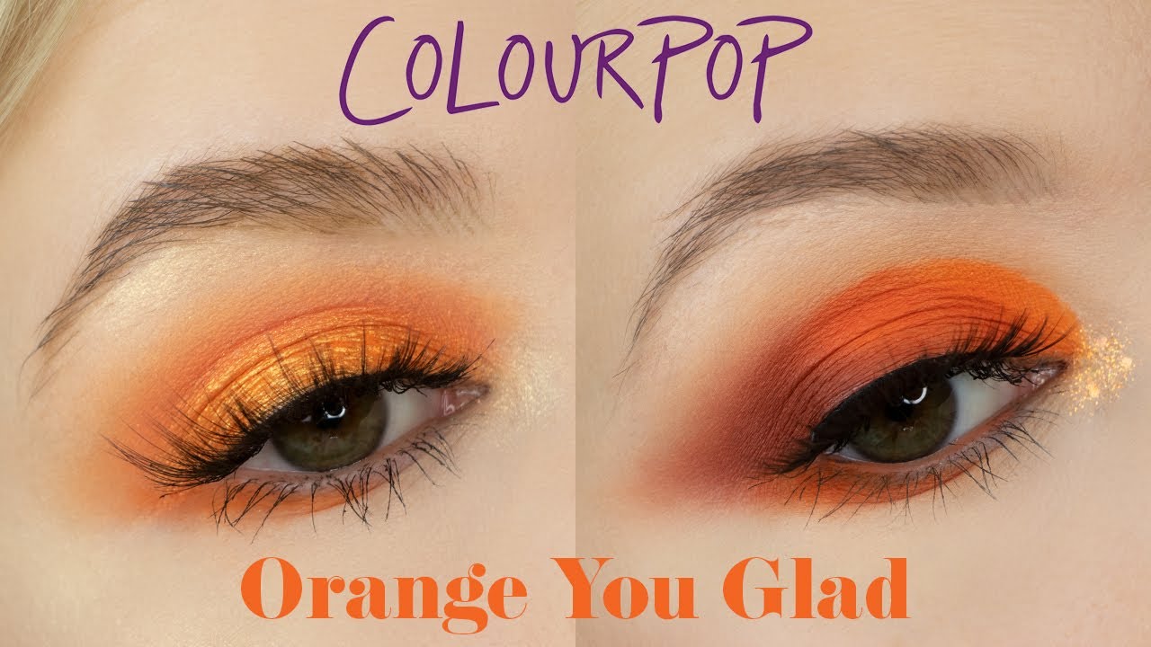 Bảng Phấn Mắt Colourpop Orange You Glad
