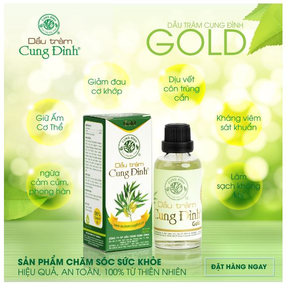 Dầu Tràm Gió - Dầu Cung Đình