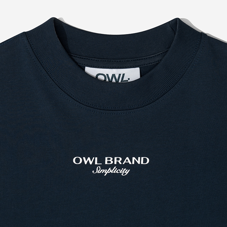 Áo thun nữ Owlbrand Simlicity/Navy