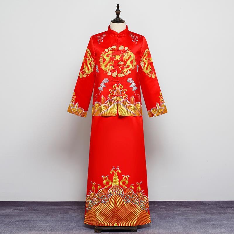 Hỷ phục Áo cưới truyền thống trung hoa cổ trang nam áo khảo nam