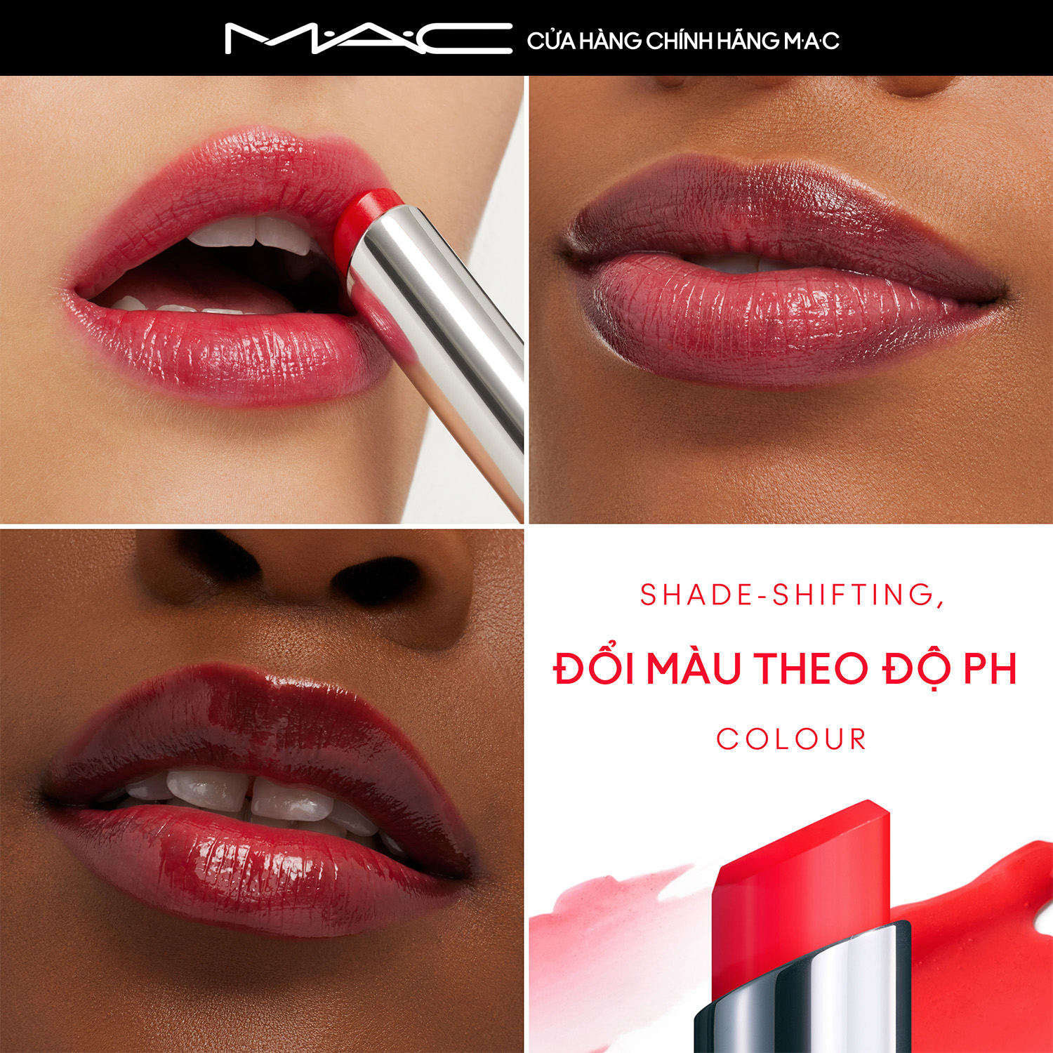 Son dưỡng có màu MAC Glow Play Tendertalk Lip Balm | Dưỡng ẩm với công nghệ đổi màu theo độ pH