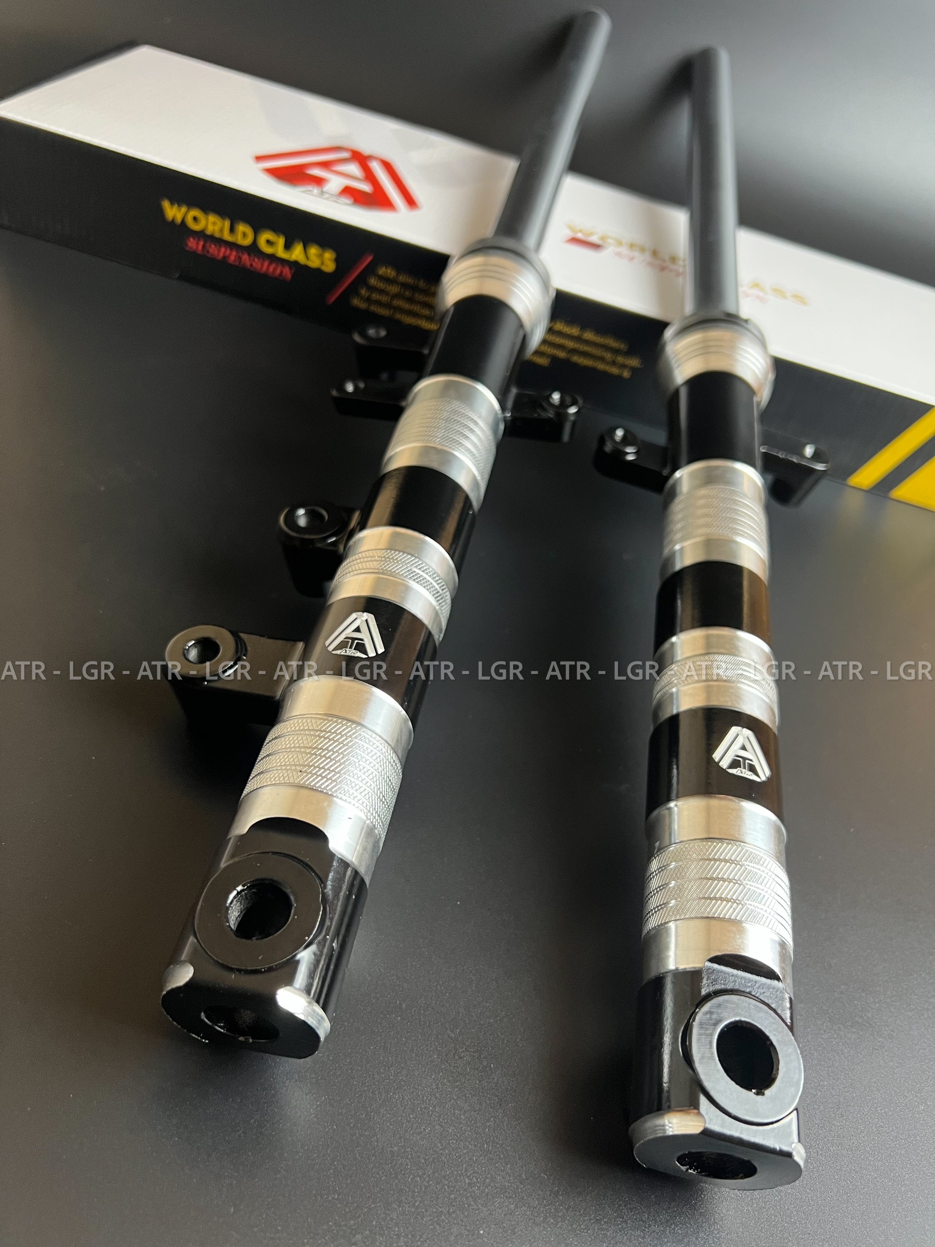 Phuộc Trước Phay Thái HM Màu Đen Căt Ty 3 Phân, Hạ 3 Phân Raider - Satria