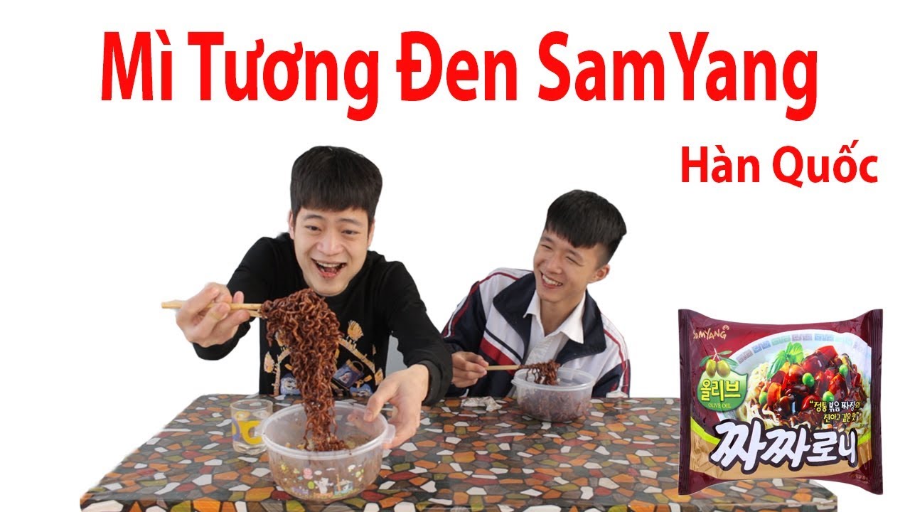 1 Gói Mì Tương Đen Samyang Dầu Olive Hàn Quốc