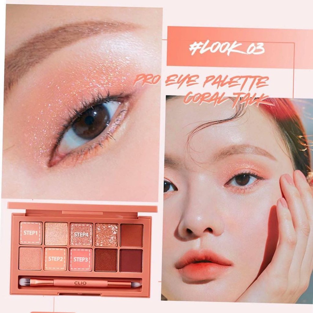 [HOÀN TIỀN 15%]Bảng Phấn Mắt Clio Pro Eye Palette