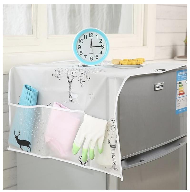 Tấm Phủ Tủ Lạnh Nasee Có Ngăn Đựng Đồ Cao Cấp