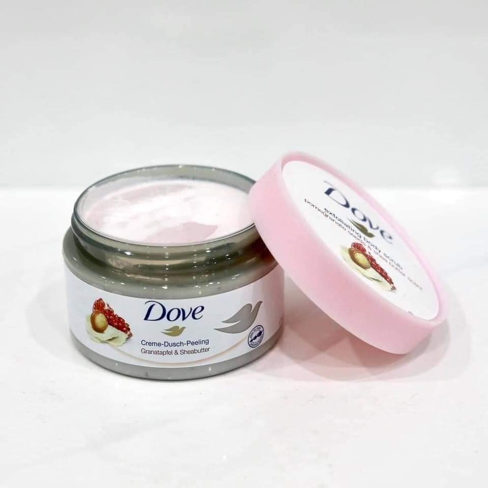 Kem tẩy da chết Dove Dusch Peeling, hàng Đức.