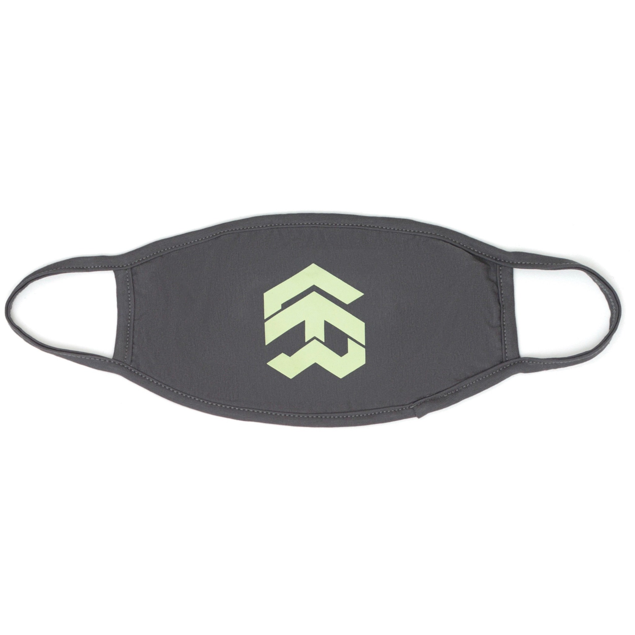5THEWAY® /solid/ BIG LOGO MASK™ in WHITE aka Khẩu Trang Trắng
