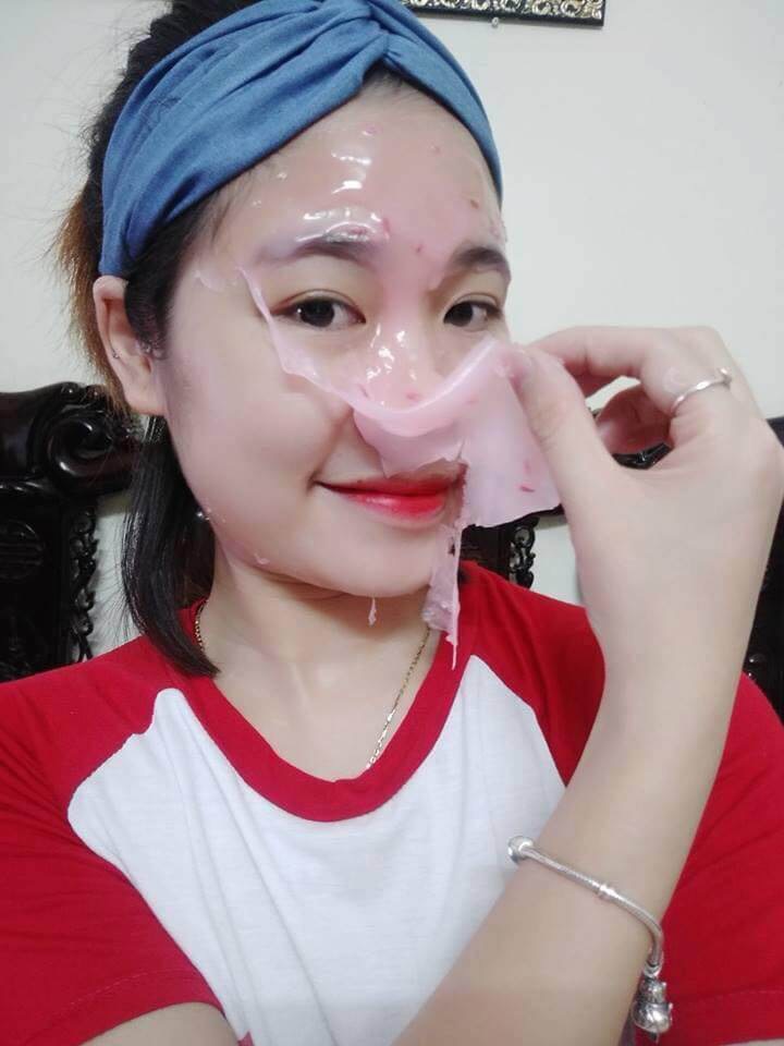 Bột đắp mặt collagen cánh hoa hồng(mask dẻo) (cao cấp) mới cập nhật