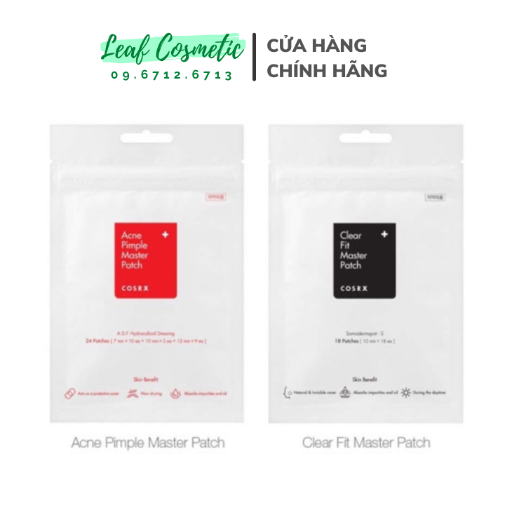 [ Chính Hãng ] Miếng Dán Mụn Cấp Tốc Cosrx Acne Pimple Master Patch