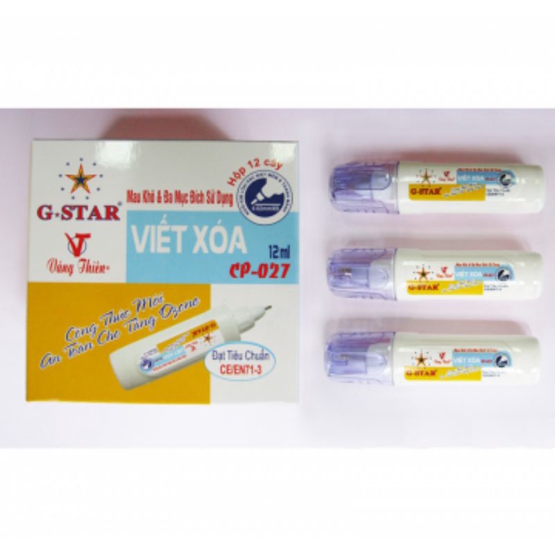 Bút Xoá Cp-027 - 12Ml