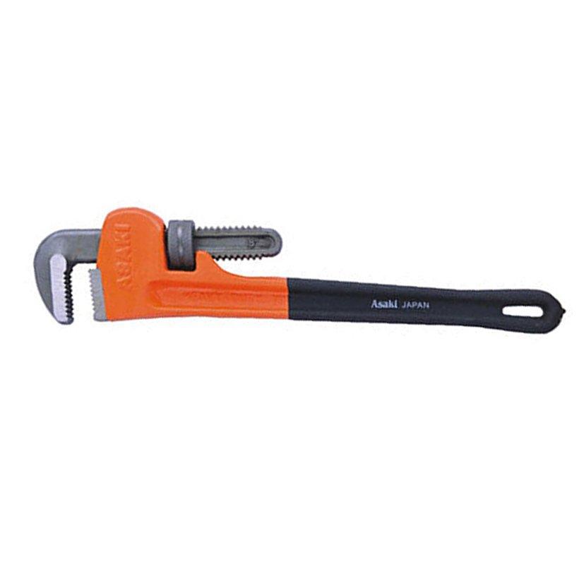 Mỏ lết răng Asaki AK-633 C2-12inch (Đen)