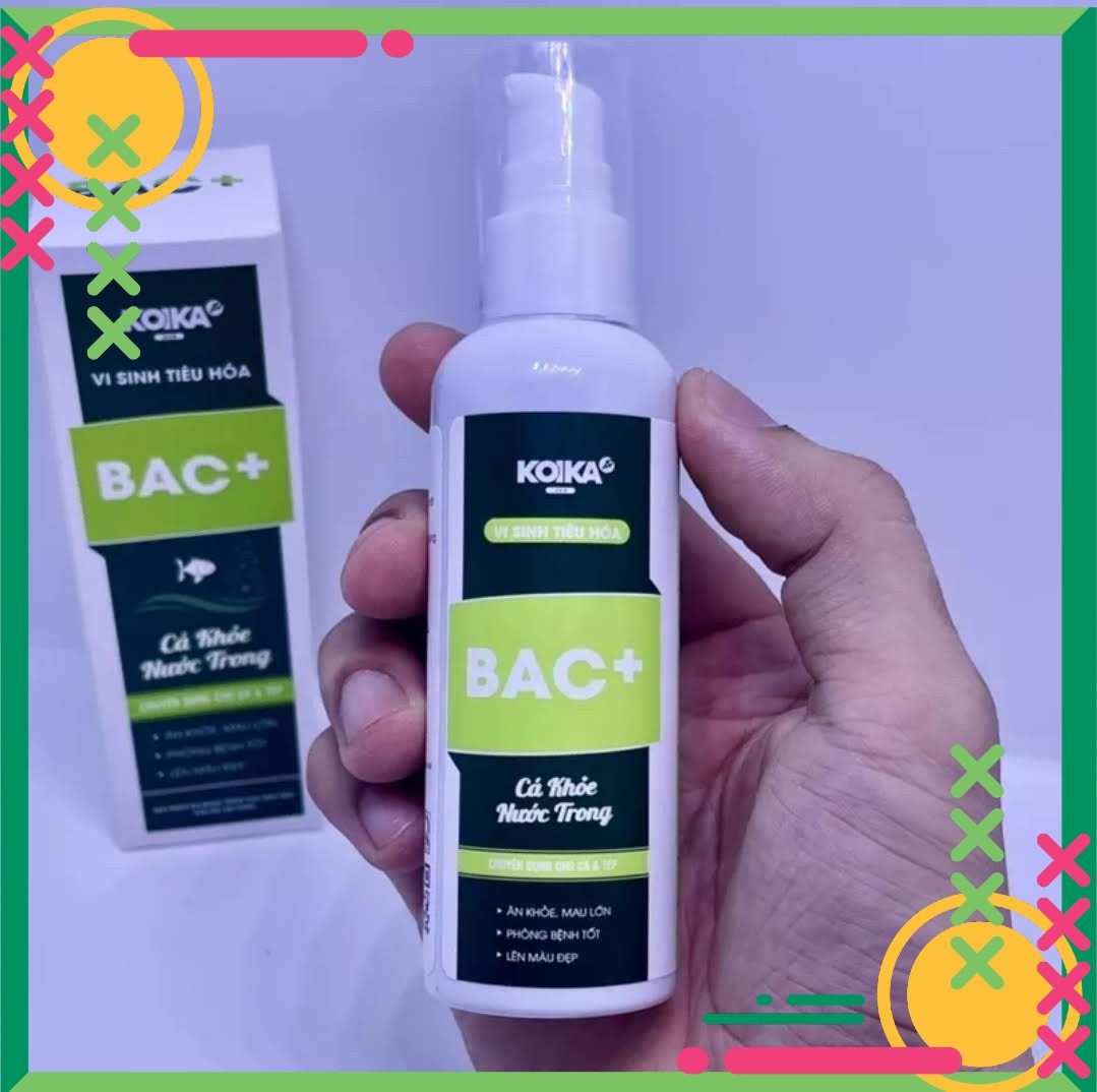 [Freeship Max] Men Tiêu Hóa Bạc + - Men Vi sinh Cho Cá Cảnh - KoiKa Bac+ [Xomca]