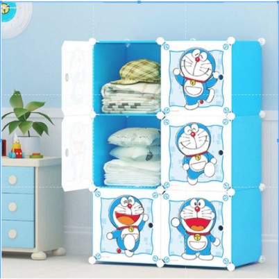 tủ 6 ngăn kèm 5 tấm ghép
