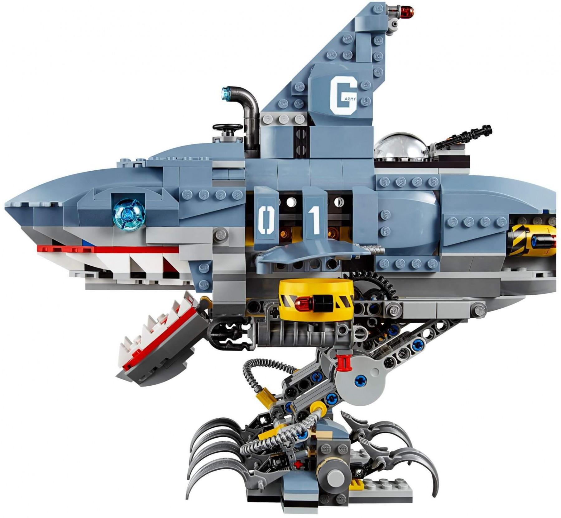 Đồ chơi lắp ráp Lego 70656 - Tàu Ngầm Cá Mập Garmadon