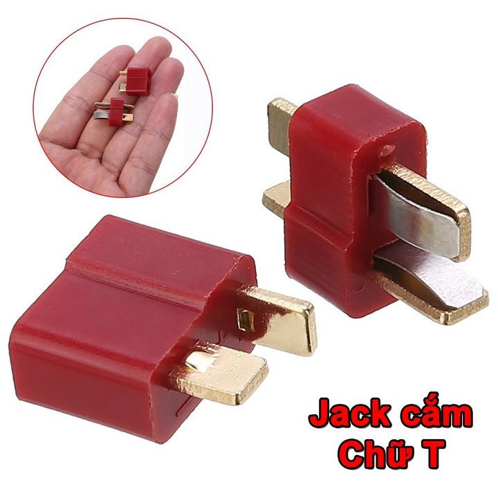 Cặp Jack cắm pin chữ T