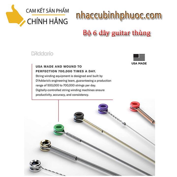 Bộ dây đàn Acoustic EJ26 (Bộ)