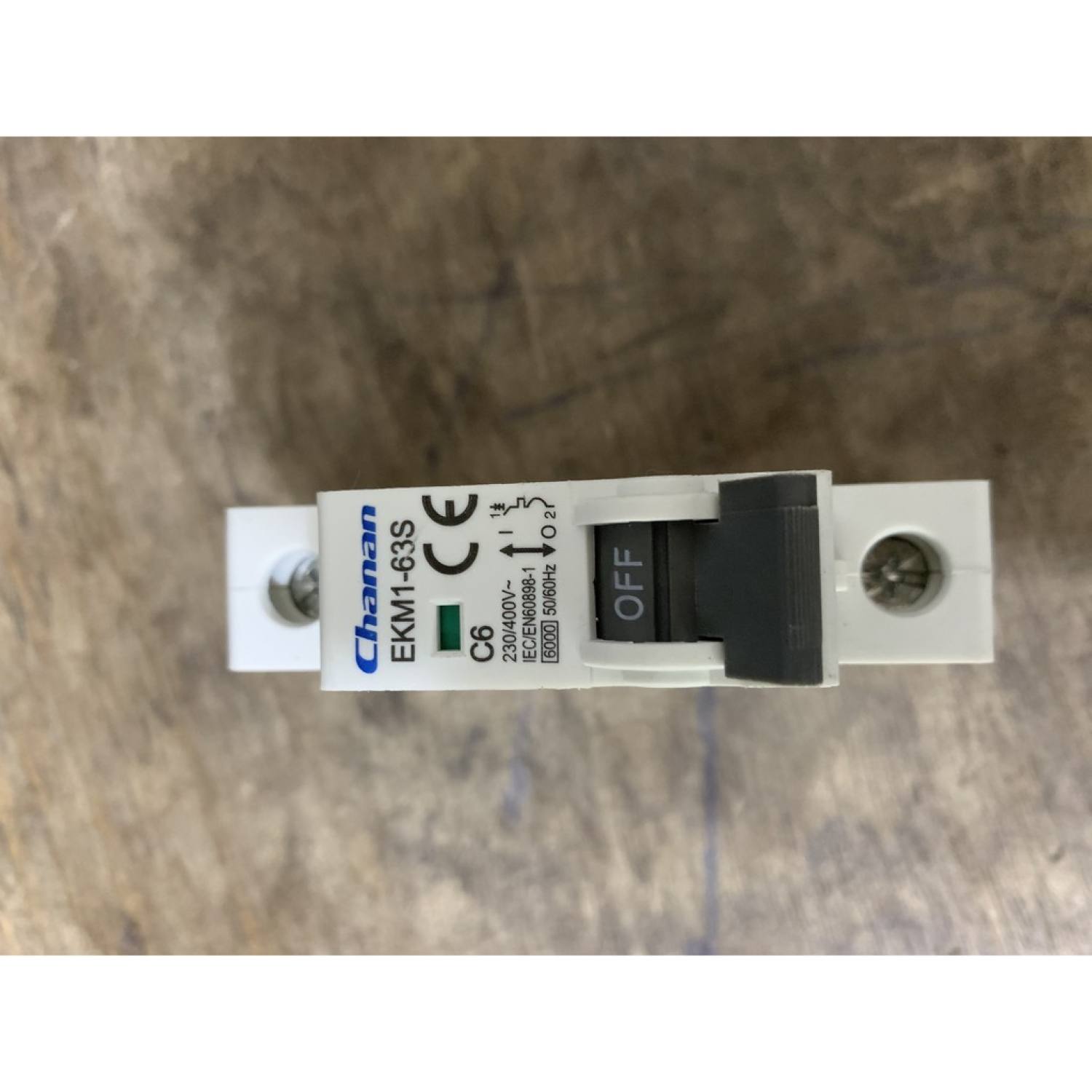 (CHANA) Atomat cài MCB EKM1 63 1C